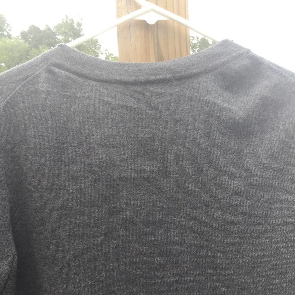 Coldwater creek womens beaded sweater L grey embellished rhinestone fairy y2k - Picture 5 of 9